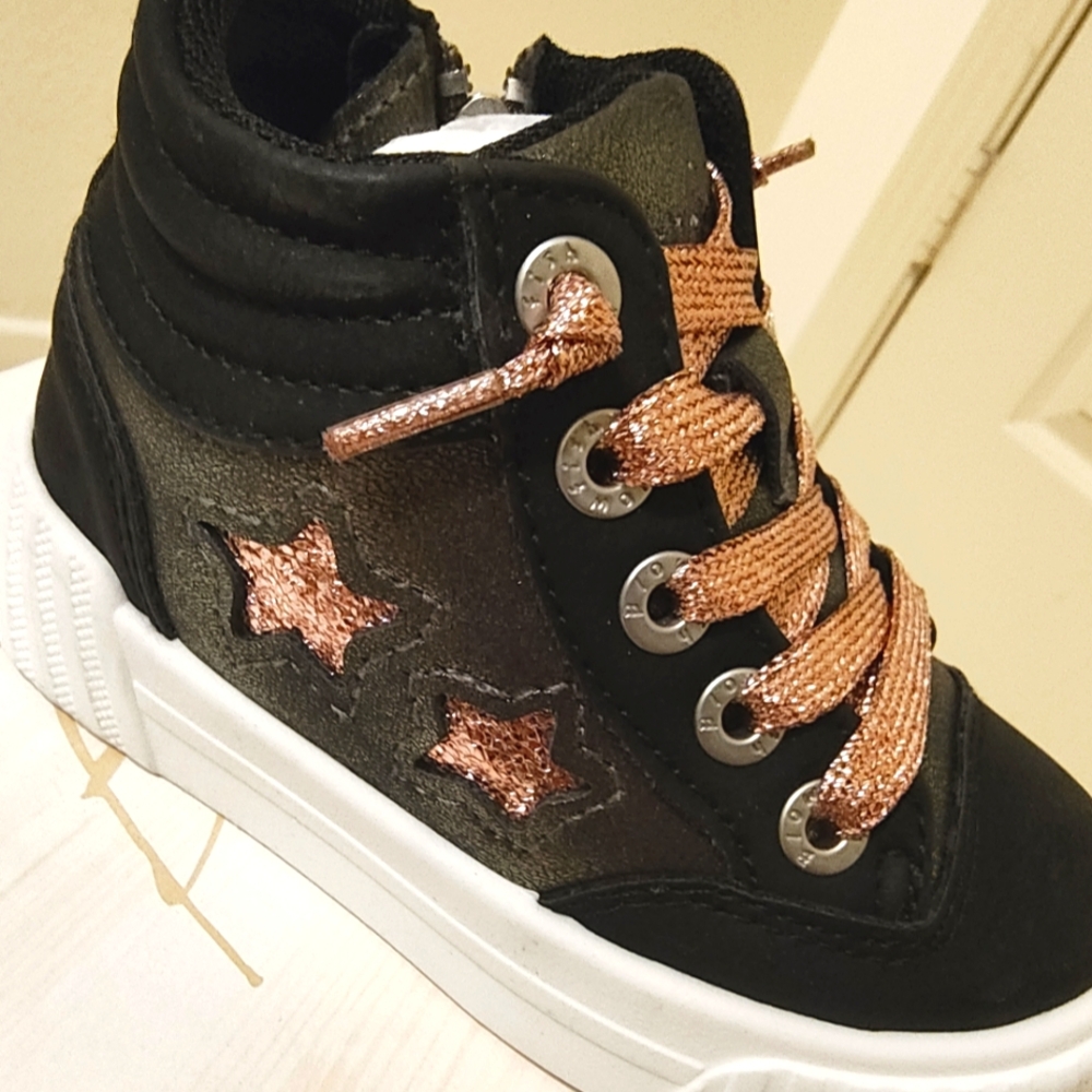 Toddler girls Blowfish high top sneaker shoes